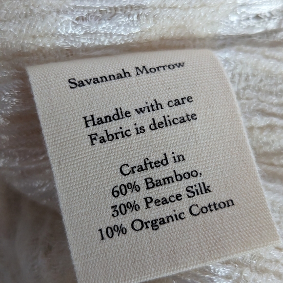 NWT Savannah Morrow Woodie Dress in Ivory - Picture 10 of 16